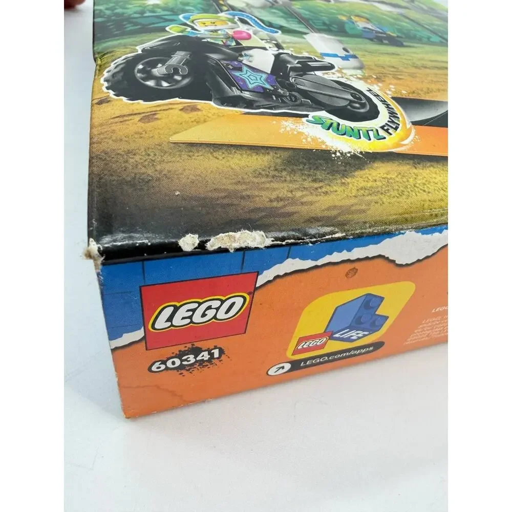 LEGO City Stuntz 60341 The Knockdown Stunt Challenge 117PCS New